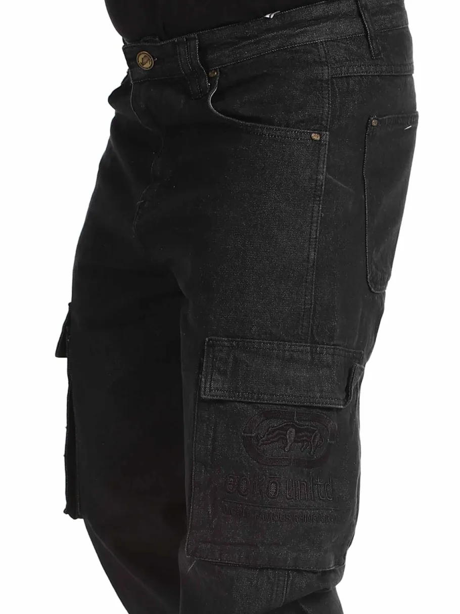eck_unltd_cargojeans__sor_7.webp Eckö Unltd. Cargojeans - Sort^Urban Classics Outlet