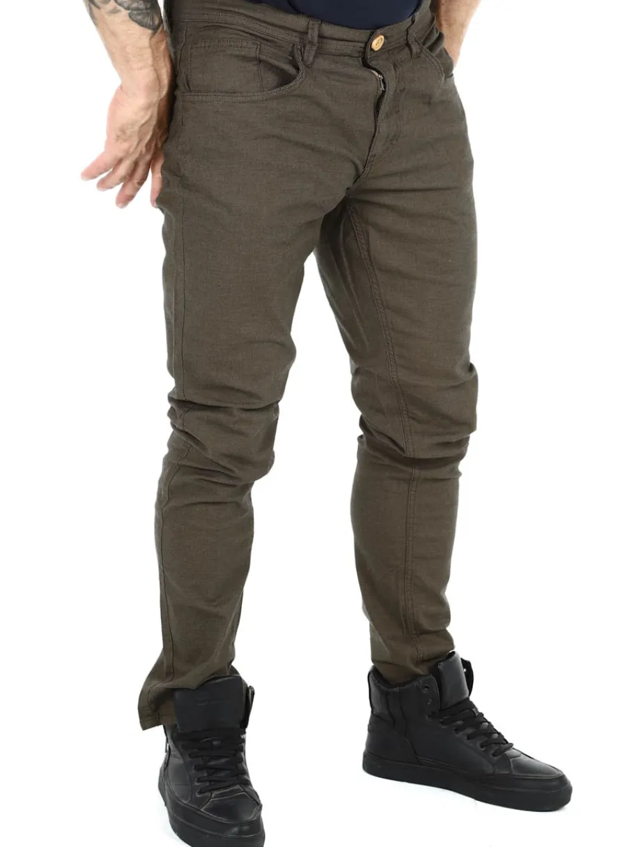 edford_blend_bukser__khak_1.webp Edford Bukser - Khaki/Brun^Blend Discount