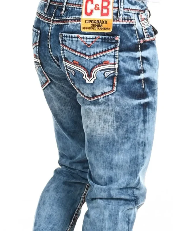 Eegan Jeans - Blå^Cipo & Baxx Online