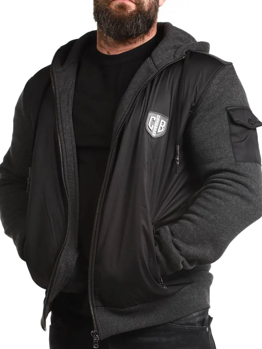 esaias_cipo__baxx_hoodie__4.webp Esaias Hoodie - Mørkegrå/Sort^Cipo & Baxx Online