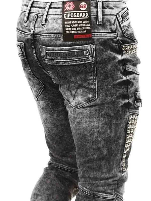 Evander Jeans - Grå^Cipo & Baxx Clearance