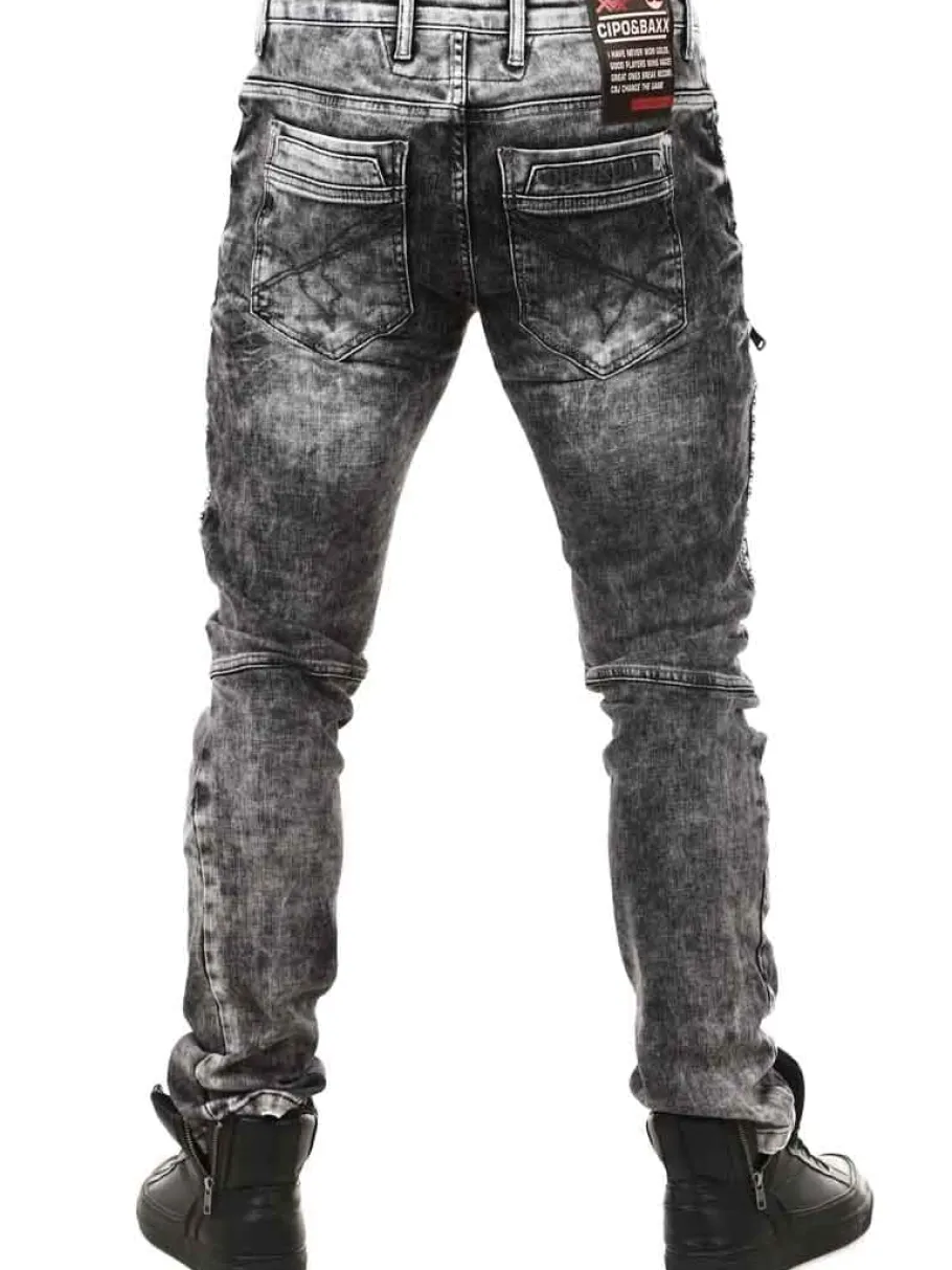 evander_cipo__baxx_jeans__2.webp Evander Jeans - Grå^Cipo & Baxx Clearance