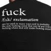 F*ck T-shirt - Sort^Urban Classics Sale