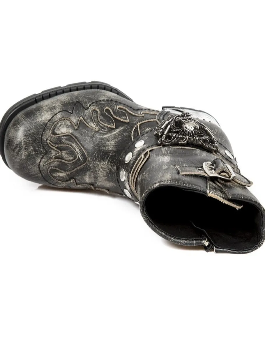 flame_skull_new_rock_boot_4.webp Flame Skull Boots - Dirty Black^New Rock New