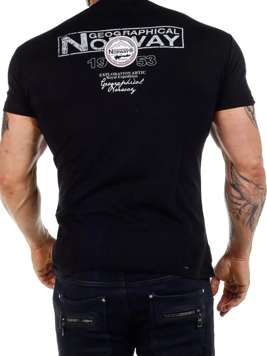 fresco_tshirt___sort_7.webp Fresco T-shirt - Sort^Geographical Norway Hot