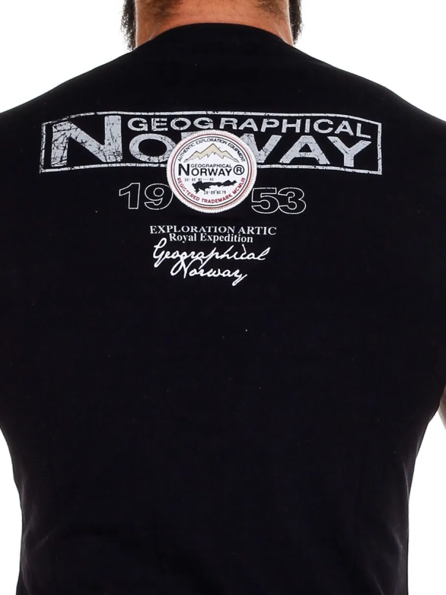 fresco_tshirt___sort_8.webp Fresco T-shirt - Sort^Geographical Norway Hot