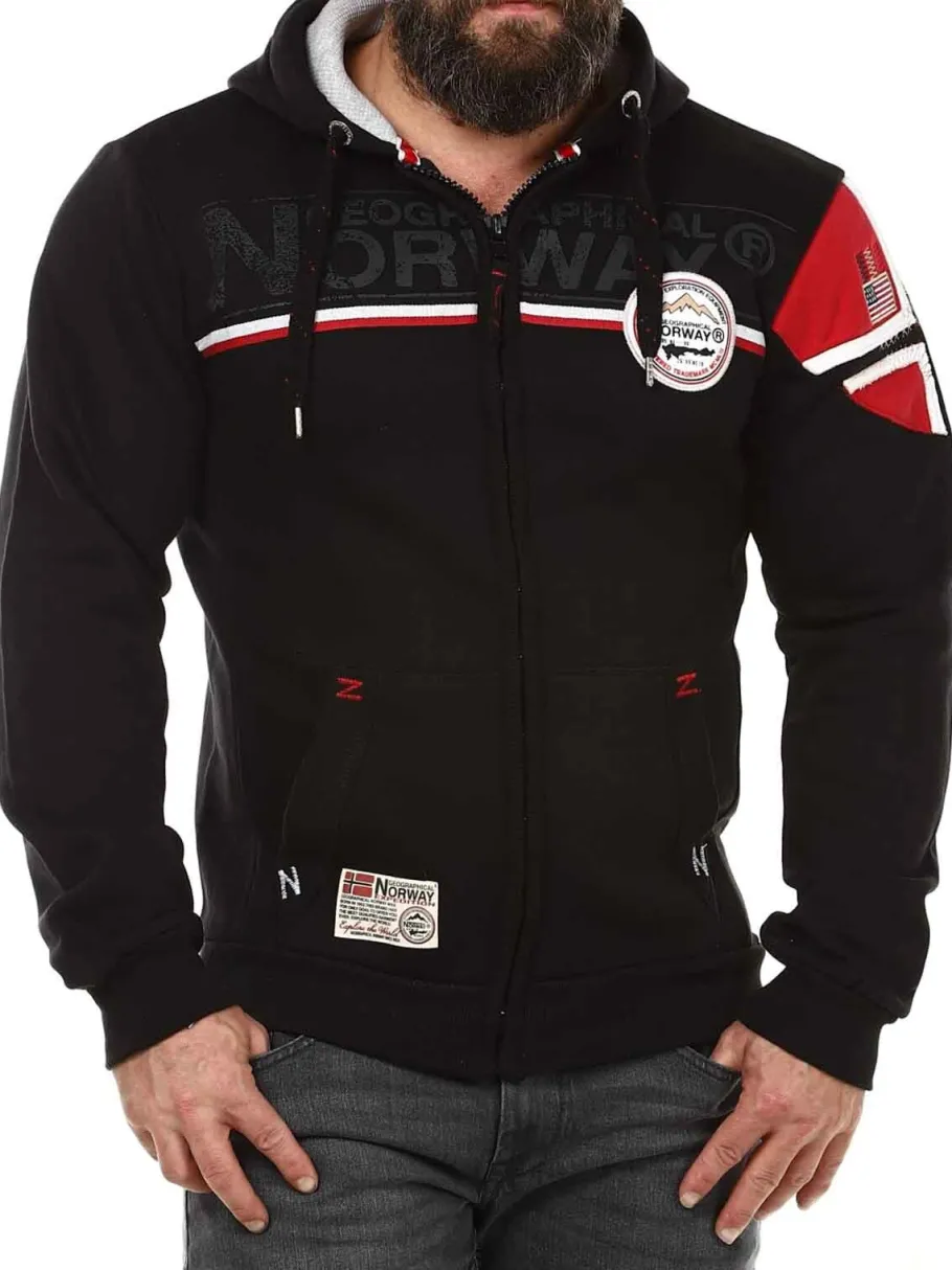 fulco_geo_norway_hoodie___0.webp Fulco Geo Norway Hoodie - Sort^Geographical Norway Best