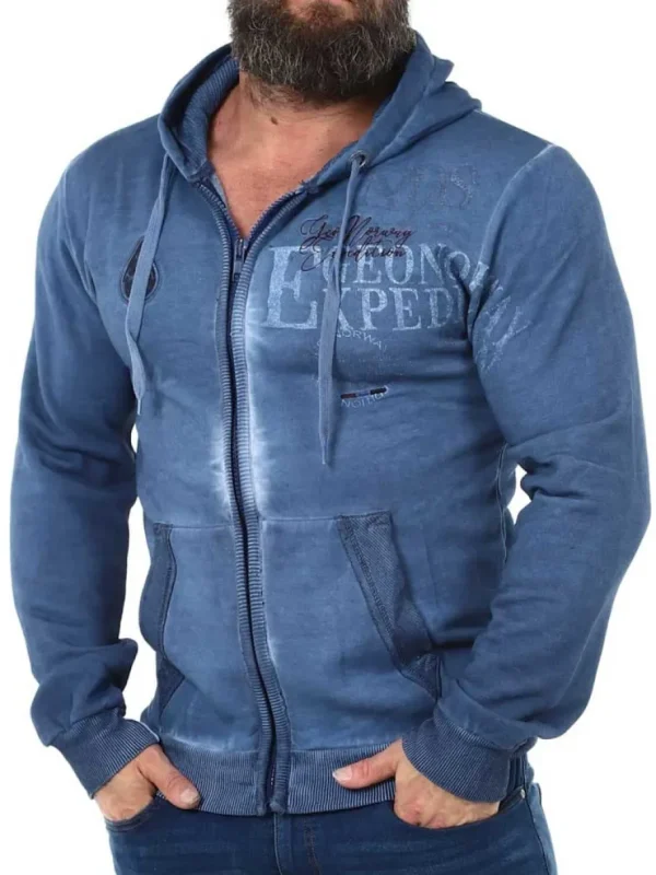 Gadventure Geo Norway Hoodie - Blå^Geographical Norway Discount
