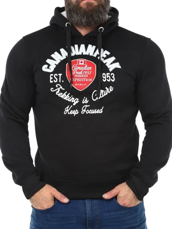 Garleak Hoodie - Sort^Geographical Norway Fashion