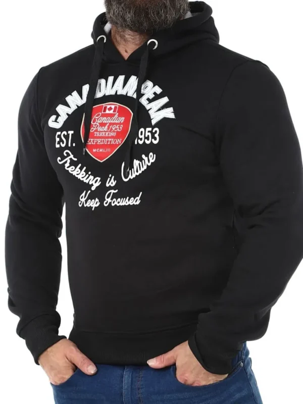 Garleak Hoodie - Sort^Geographical Norway Fashion