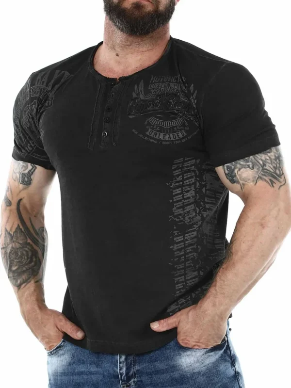 Gasoline T-shirt - Sort^Cipo & Baxx Online