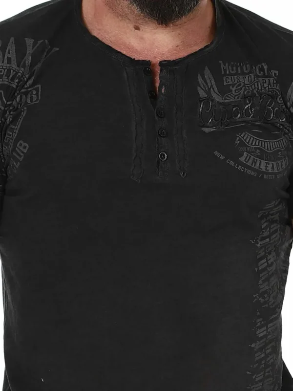 Gasoline T-shirt - Sort^Cipo & Baxx Online