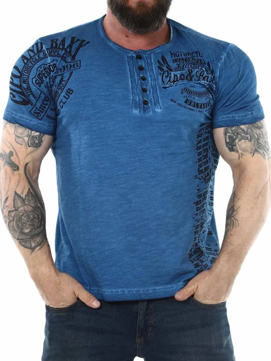 gasoline_cipo__baxx_tshir_3-1.webp Gasoline T-shirt - Blå^Cipo & Baxx Discount