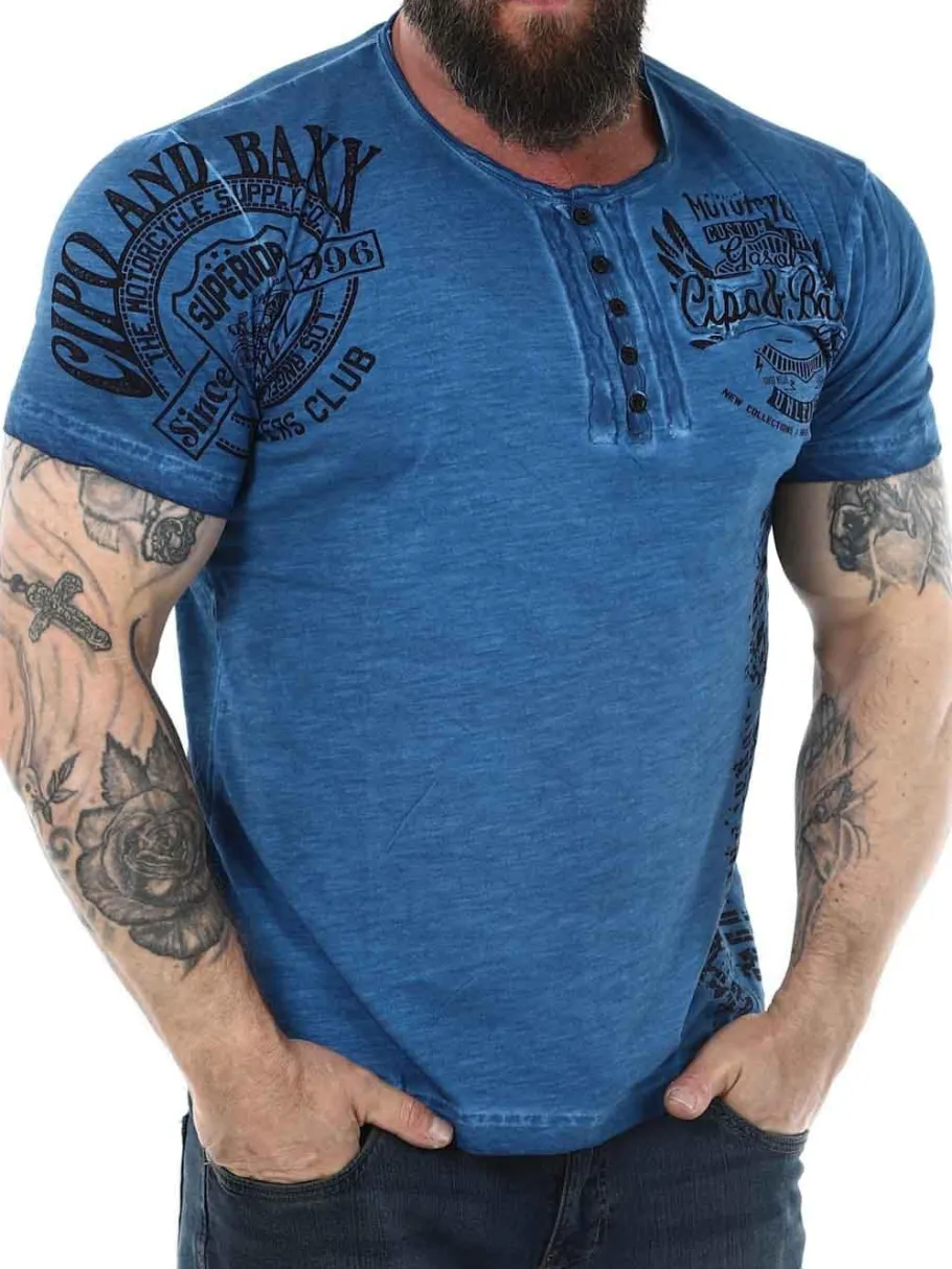 gasoline_cipo__baxx_tshir_4-1.webp Gasoline T-shirt - Blå^Cipo & Baxx Discount