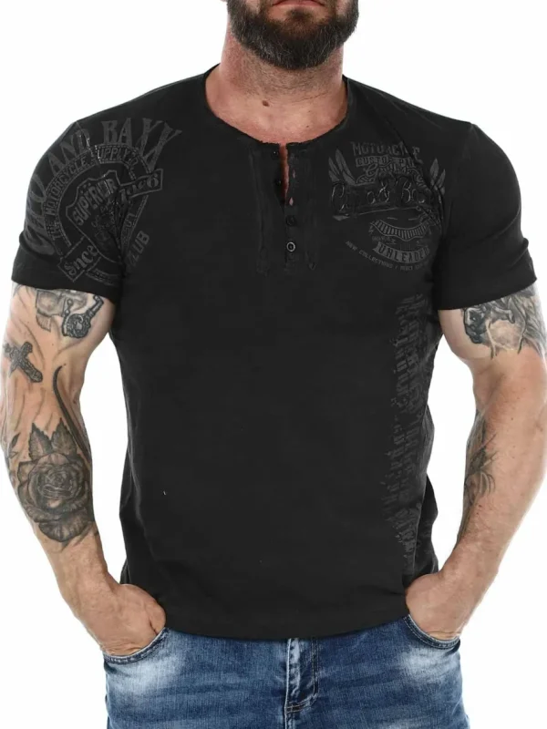 Gasoline T-shirt - Sort^Cipo & Baxx Online