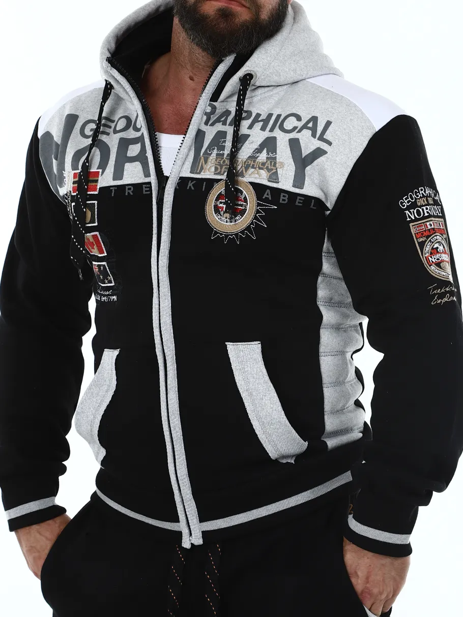 geday_geo_norway_hoodie___0.webp Geday Geo Norway Hoodie - Sort^Geographical Norway Discount
