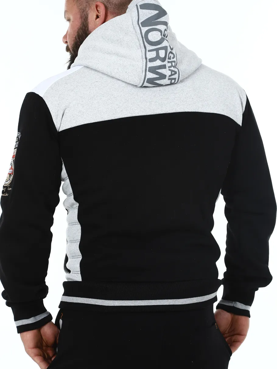 geday_geo_norway_hoodie___1.webp Geday Geo Norway Hoodie - Sort^Geographical Norway Discount