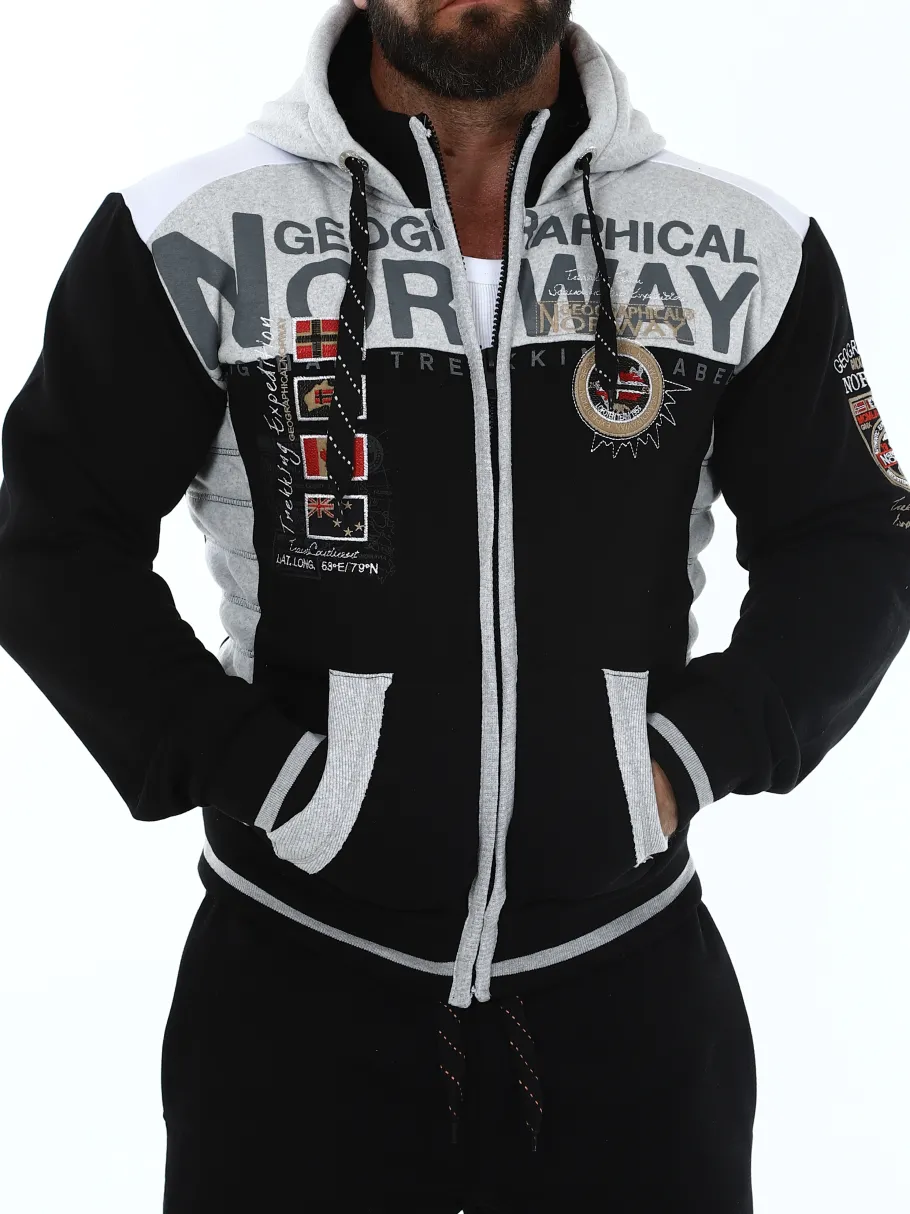 geday_geo_norway_hoodie___7.webp Geday Geo Norway Hoodie - Sort^Geographical Norway Discount