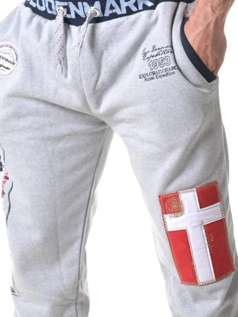 geo_denmark_sweatpants__g_1.webp Geo Denmark Sweatpants - Grå^Geographical Norway New
