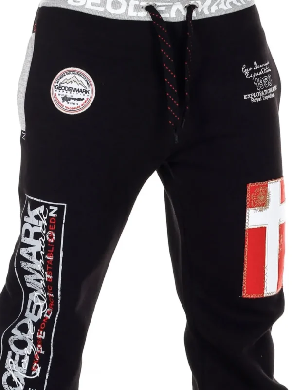 Geo Denmark Sweatpants - Sort^Geographical Norway Best