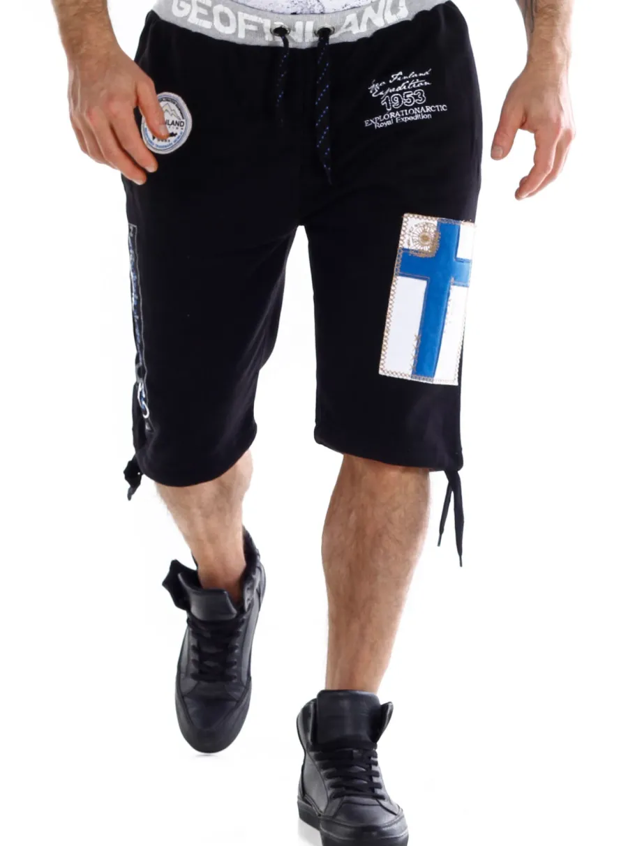 geo_finland_bermuda_short_1.webp Geo Finland Bermuda Shorts - Sort^Geographical Norway Clearance