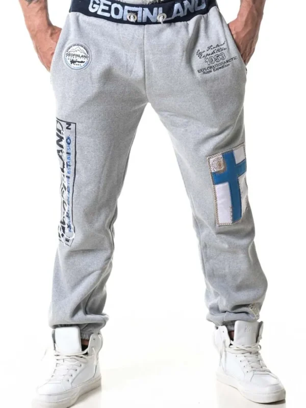 Geo Finland Sweatpants - Grå^Geographical Norway Outlet