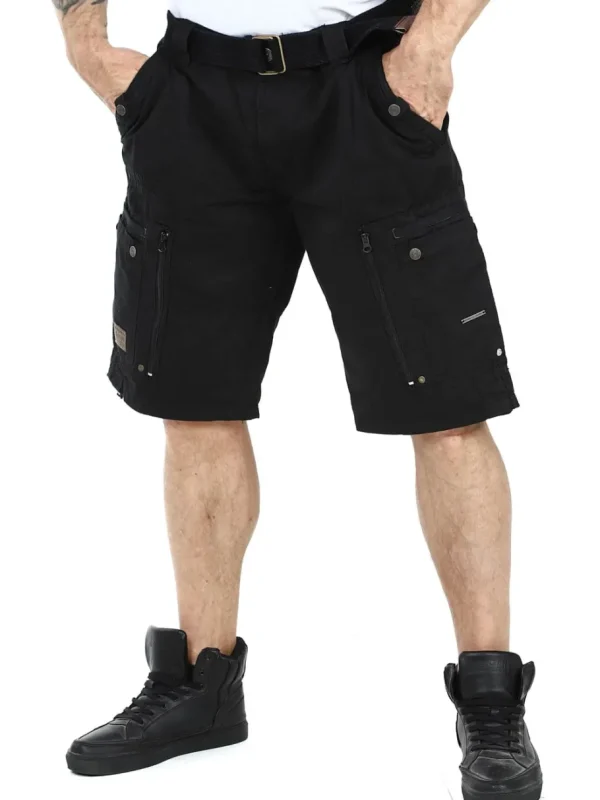 Geo Norway Adventure Cargo Shorts - Sort^Geographical Norway Online
