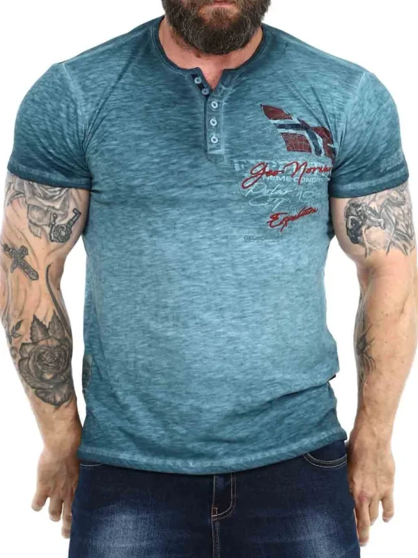 Geo Norway Artic T-shirt - Blå^Geographical Norway Hot