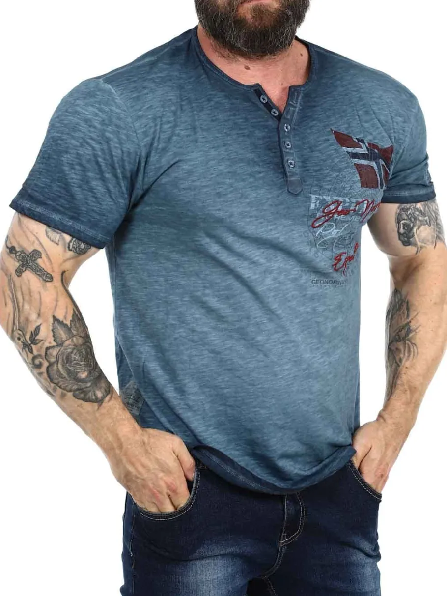 geo_norway_artic_tshirt___2.webp Geo Norway Artic T-shirt - Mørkeblå^Geographical Norway Online