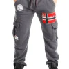 Geo Norway Cargo Sweatpants - Mørkegrå^Geographical Norway Outlet