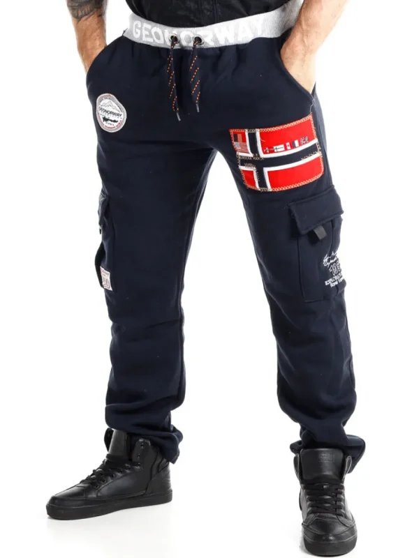 Geo Norway Cargo Sweatpants - Mørkeblå^Geographical Norway Hot