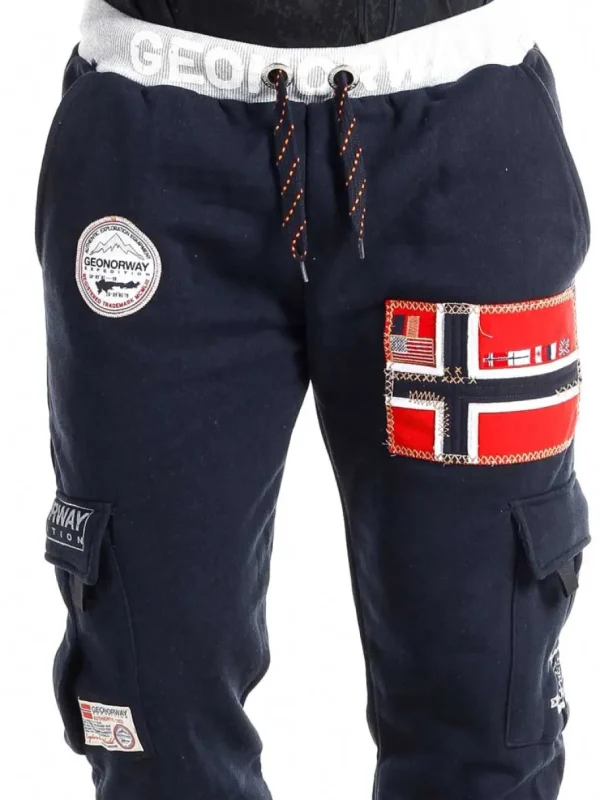 Geo Norway Cargo Sweatpants - Mørkeblå^Geographical Norway Hot