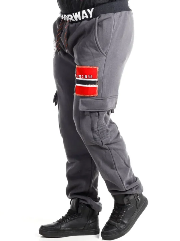 Geo Norway Cargo Sweatpants - Mørkegrå^Geographical Norway Outlet