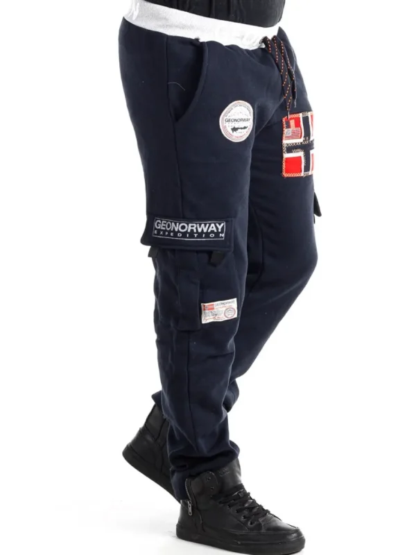 Geo Norway Cargo Sweatpants - Mørkeblå^Geographical Norway Hot