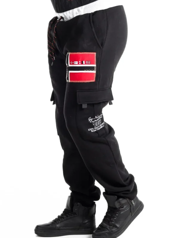 Geo Norway Cargo Sweatpants - Sort^Geographical Norway Sale