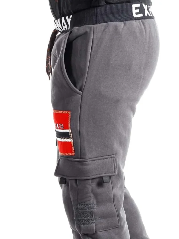 Geo Norway Cargo Sweatpants - Mørkegrå^Geographical Norway Outlet
