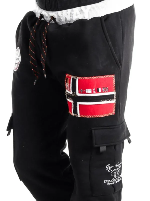 Geo Norway Cargo Sweatpants - Sort^Geographical Norway Sale