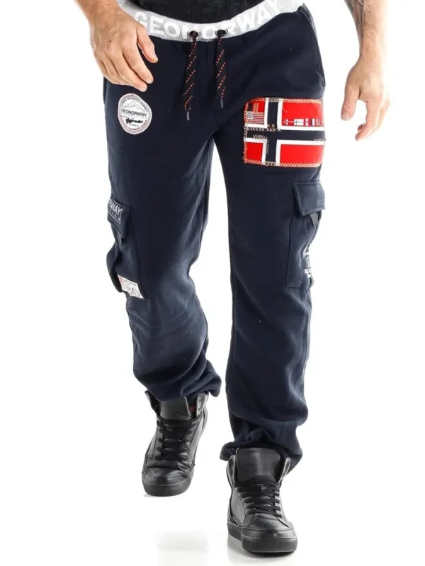 Geo Norway Cargo Sweatpants - Mørkeblå^Geographical Norway Hot