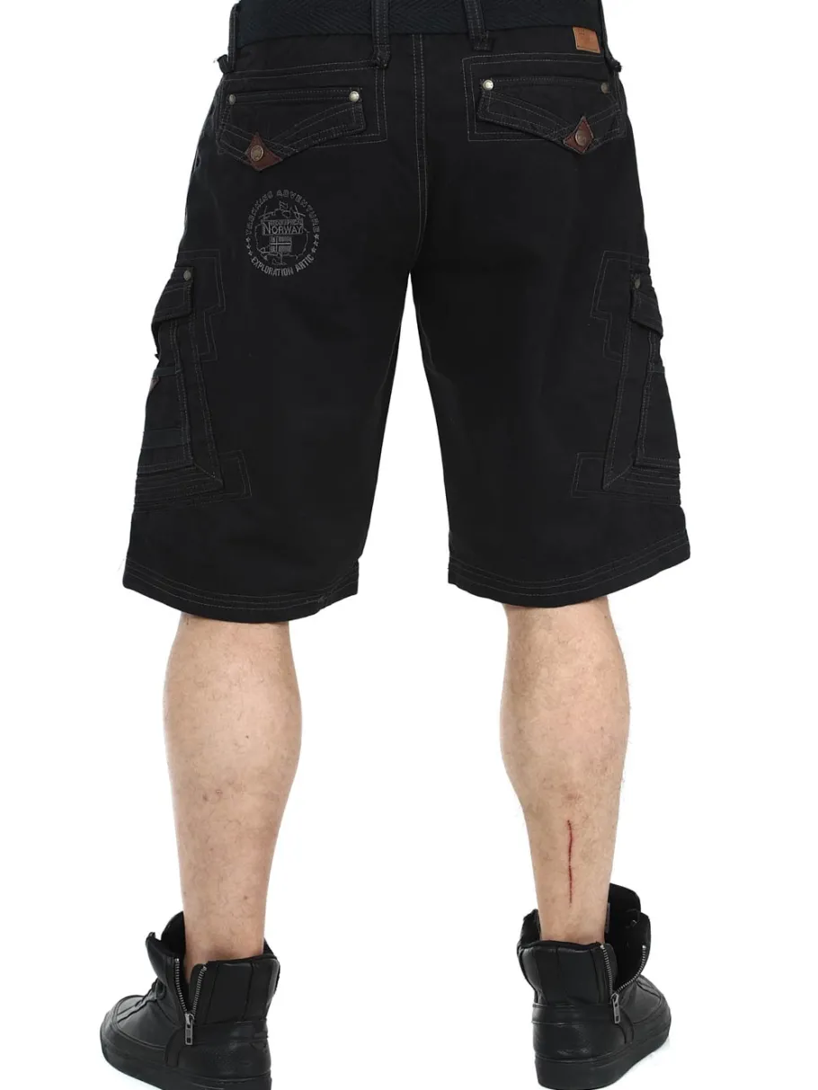geo_norway_peanut_shorts__5.webp Geo Norway Peanut Shorts - Sort^Geographical Norway Clearance