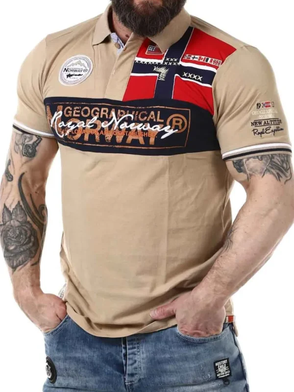 Geo Norway Piké - Beige^Geographical Norway Clearance