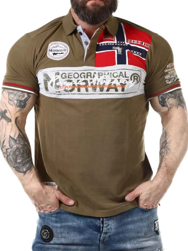 Geo Norway Piké - Khaki^Geographical Norway Online