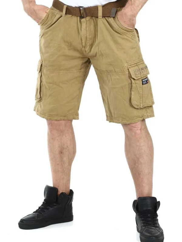 Geo Norway Pioner Cargo Shorts - Khaki^Geographical Norway Clearance