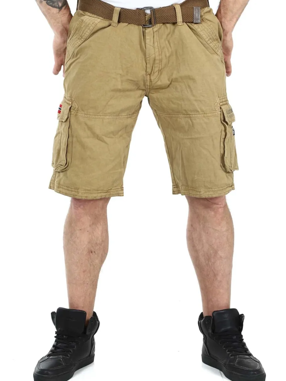 geo_norway_pioner_cargo_s_3.webp Geo Norway Pioner Cargo Shorts - Khaki^Geographical Norway Clearance