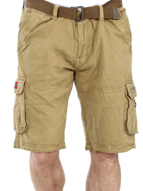 Geo Norway Pioner Cargo Shorts - Khaki^Geographical Norway Clearance