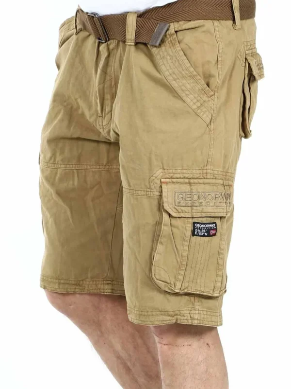 Geo Norway Pioner Cargo Shorts - Khaki^Geographical Norway Clearance