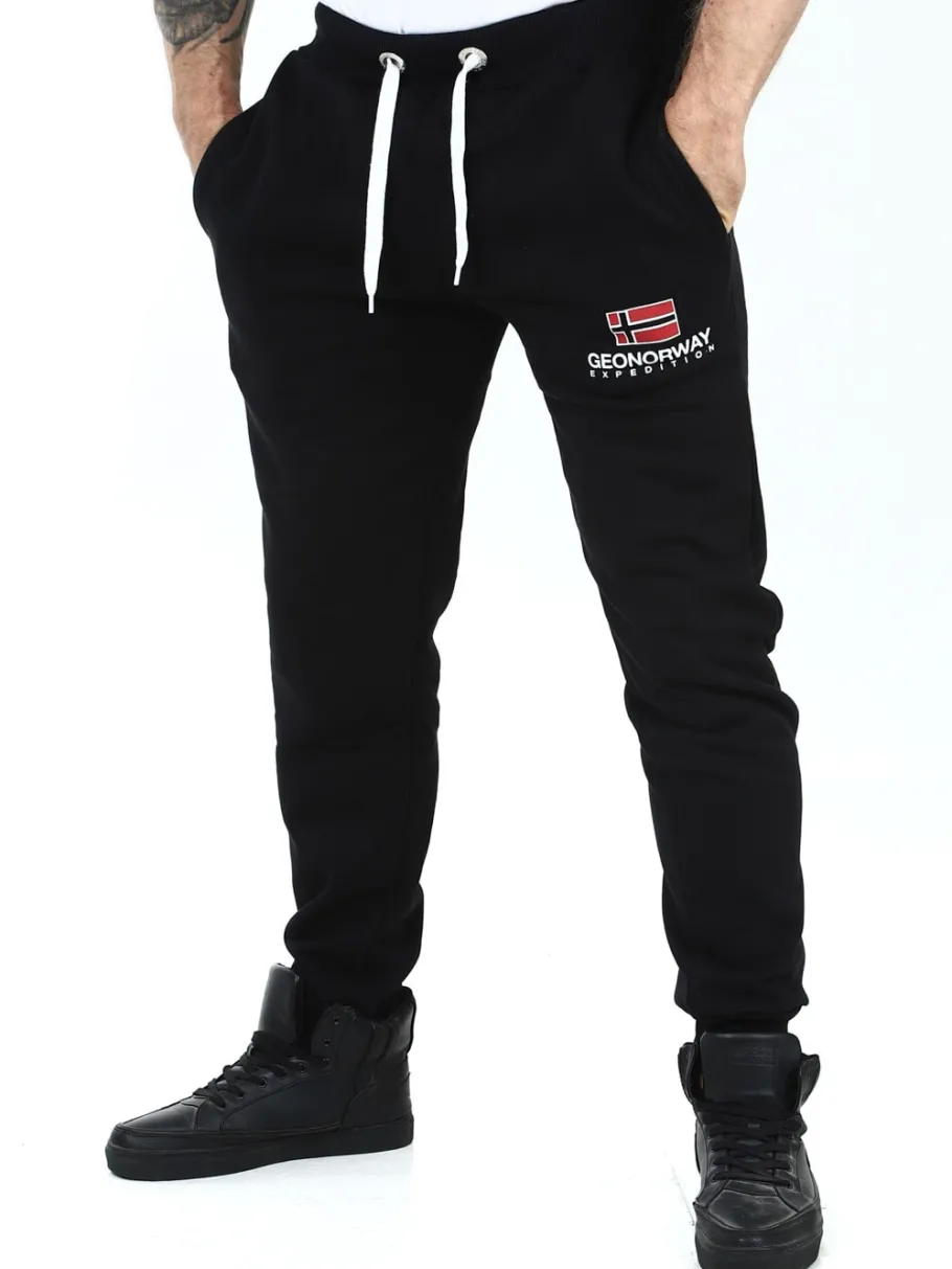 geo_norway_sprint_sweatpa_0.webp Geo Norway Sprint Sweatpants - Sort^Geographical Norway Outlet