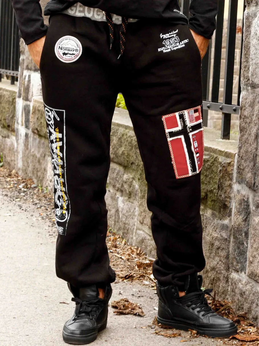 geo_norway_sweatpants__so_2.webp Geo Norway Sweatpants - Sort^Geographical Norway Best