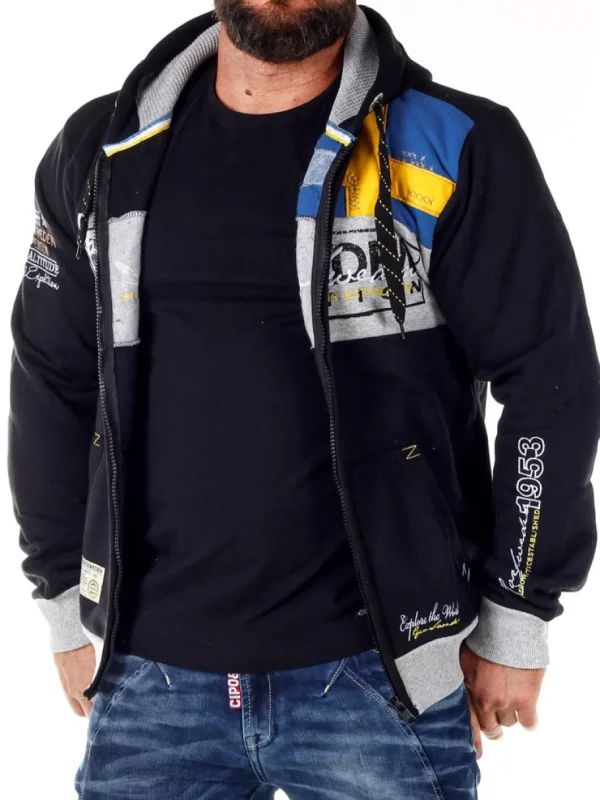 Geo Sweden Hoodie - Sort^Geographical Norway Sale