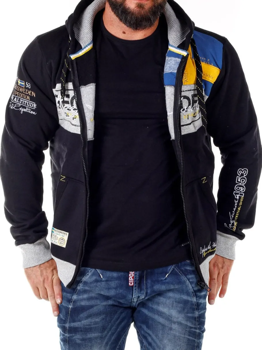 geo_sweden_hoodie__sort_7.webp Geo Sweden Hoodie - Sort^Geographical Norway Sale