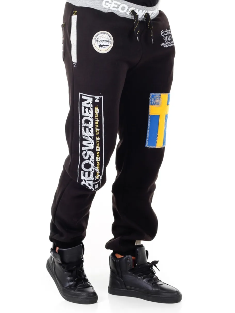 geo_sweden_sweatpants__so_3.webp Geo Sweden Sweatpants - Sort^Geographical Norway New